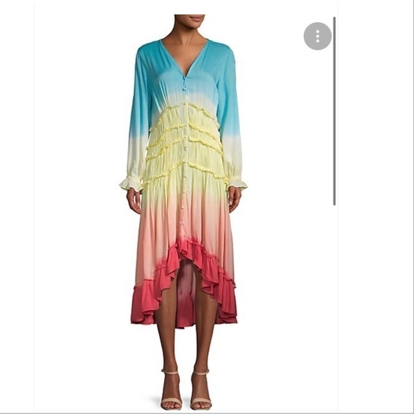 For the Republic tie dye button front dress size S - Picture 1 of 12